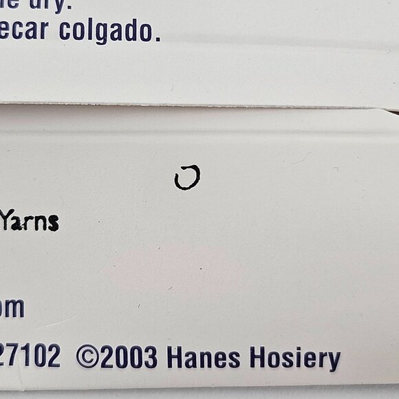 Hanes Too Day Sheers Sandalfoot Barely There Style 117 Size CD Vintage NOS - Picture 5 of 7